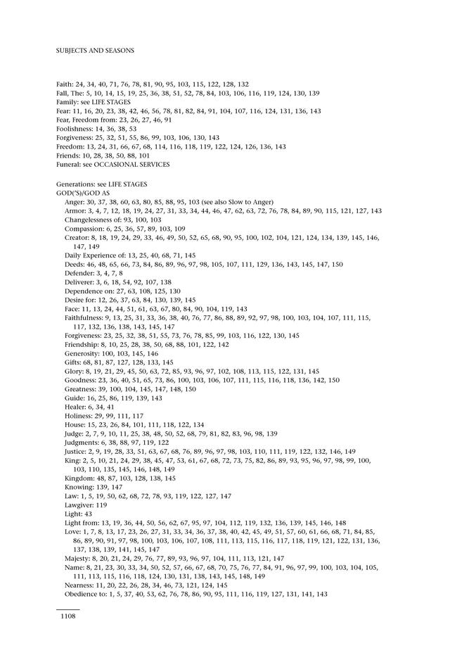 Psalms for All Seasons: a complete Psalter for worship page 1110