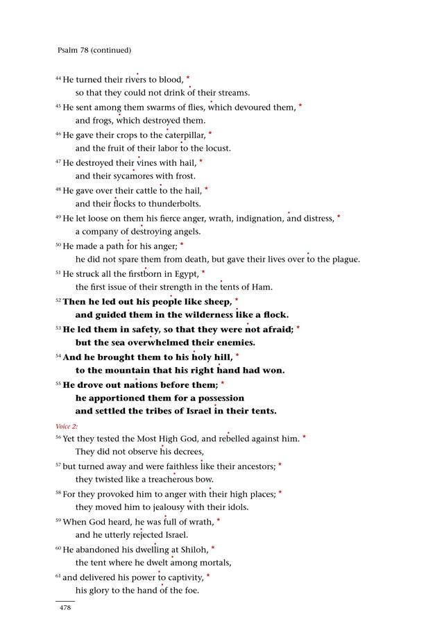 Psalms for All Seasons: a complete Psalter for worship page 479