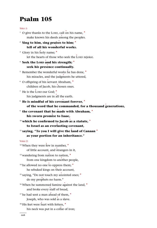 Psalms for All Seasons: a complete Psalter for worship page 670