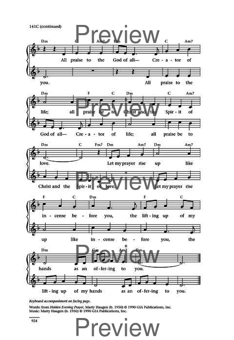 Psalms for All Seasons: a complete Psalter for worship page 926