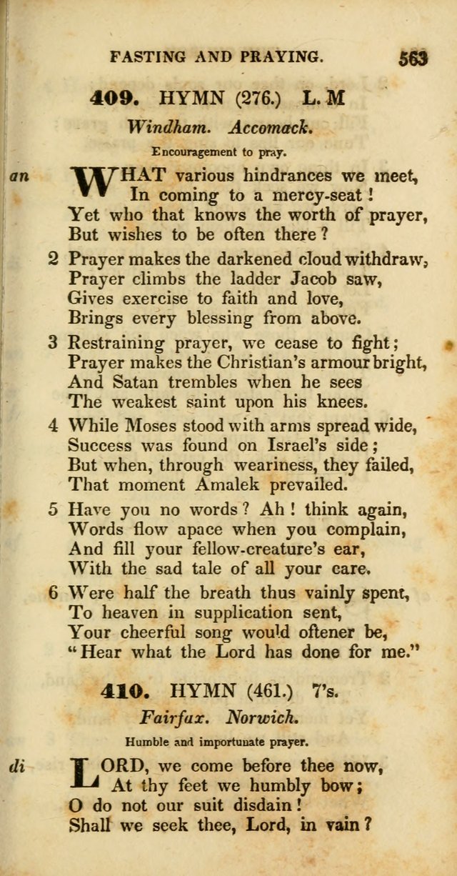 Psalms and Hymns, Adapted to Public Worship: and approved by the General Assembly of the Presbyterian Church in the United States of America: the latter being arranged according to subjects... page 565