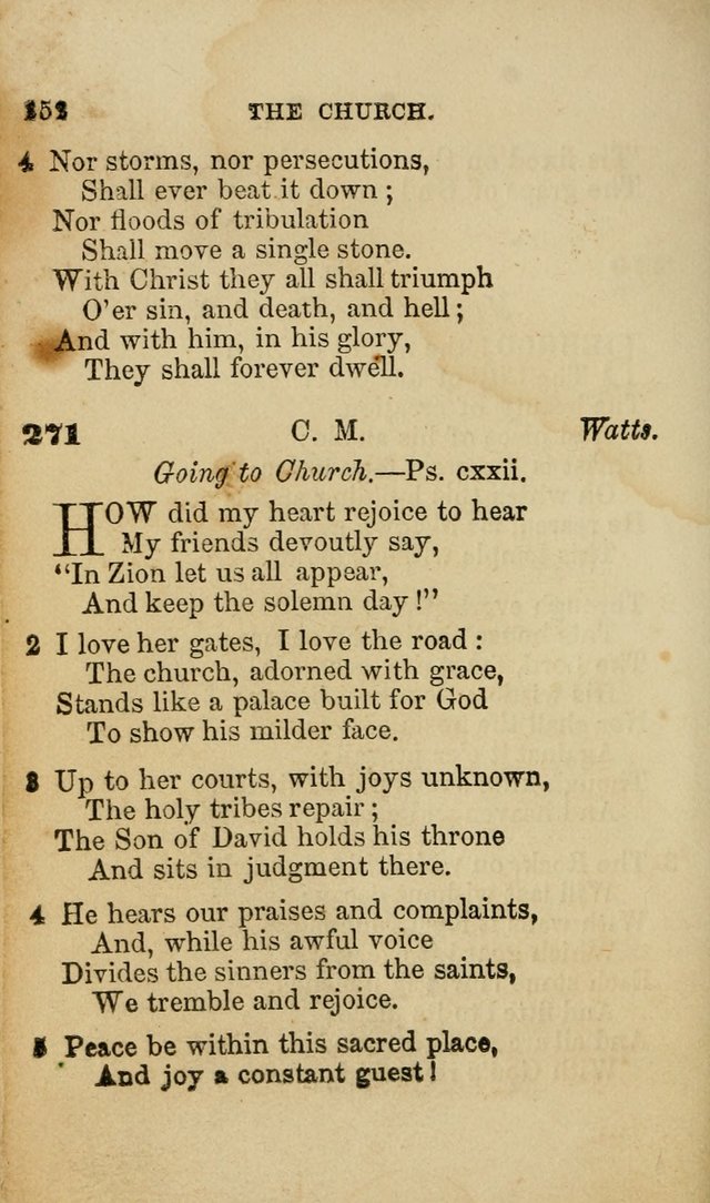 Pocket Hymns: original and selected. designed for the use of the regular Baptist church, and all who love our Lord Jesus Christ page 252