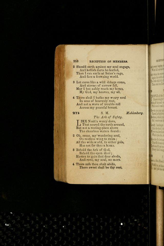 Pocket Hymns: original and selected. designed for the use of the regular Baptist church, and all who love our Lord Jesus Christ page 260