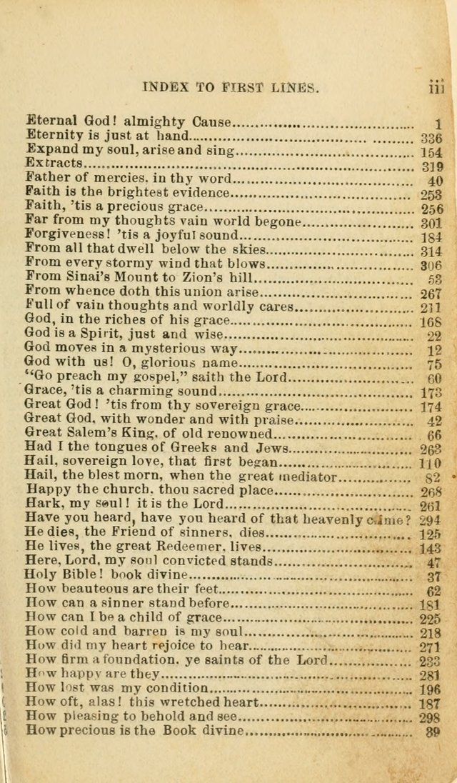 Pocket Hymns: original and selected. designed for the use of the regular Baptist church, and all who love our Lord Jesus Christ page 311