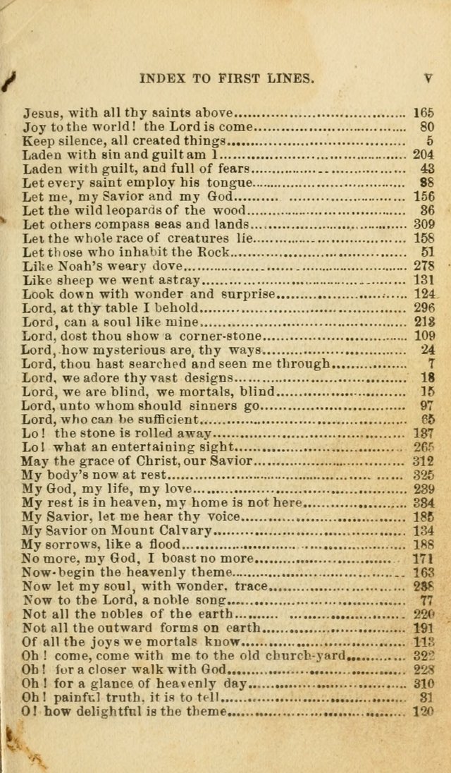 Pocket Hymns: original and selected. designed for the use of the regular Baptist church, and all who love our Lord Jesus Christ page 313