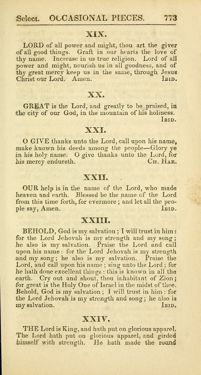 The Psalms, Hymns and Spiritual Songs of the Rev. Isaac Watts, D. D.:  to which are added select hymns, from other authors; and directions for musical expression (New ed.) page 719