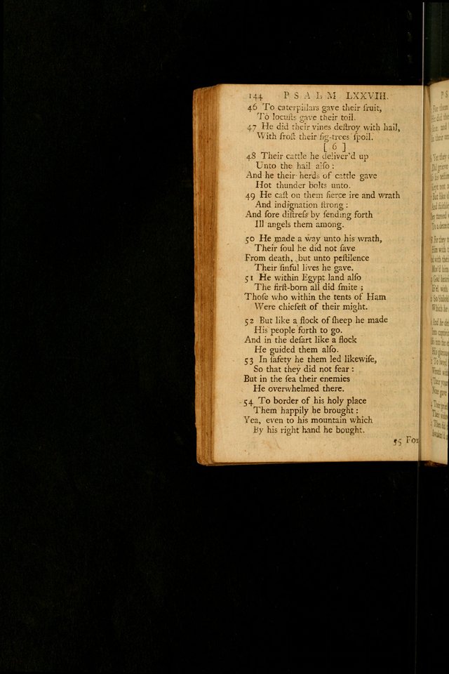 The Psalms, Hymns, and Spiritual Songs of the Old and New-Testament: faithfully translated into English metre: for the use, edification, and comfort of the saints...especially in New-England (25th ed) page 148