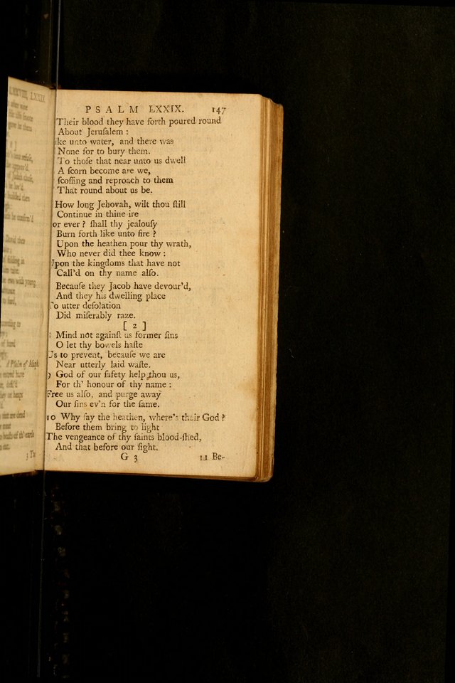 The Psalms, Hymns, and Spiritual Songs of the Old and New-Testament: faithfully translated into English metre: for the use, edification, and comfort of the saints...especially in New-England (25th ed) page 153
