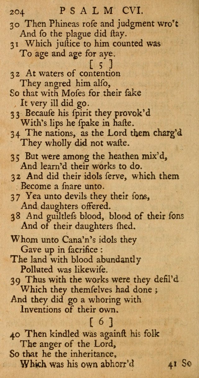 The Psalms, Hymns, and Spiritual Songs of the Old and New-Testament: faithfully translated into English metre: for the use, edification, and comfort of the saints...especially in New-England (25th ed) page 212