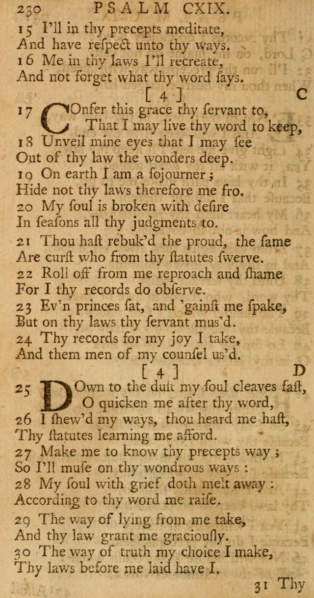 The Psalms, Hymns, and Spiritual Songs of the Old and New-Testament: faithfully translated into English metre: for the use, edification, and comfort of the saints...especially in New-England (25th ed) page 238