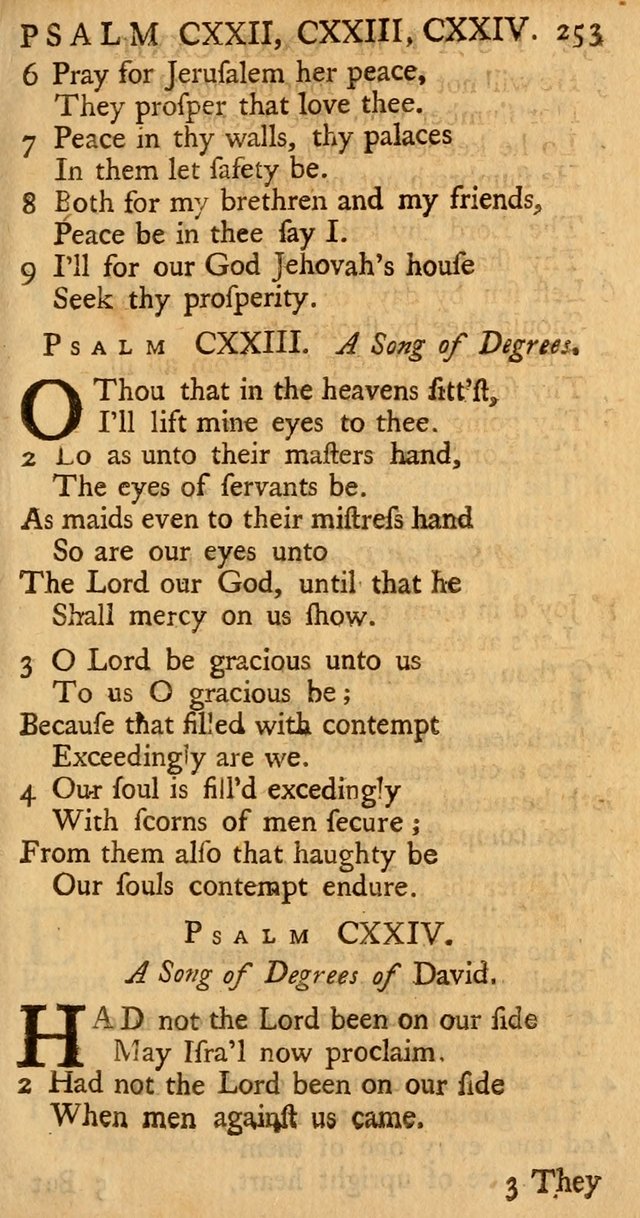 The Psalms, Hymns, and Spiritual Songs of the Old and New-Testament: faithfully translated into English metre: for the use, edification, and comfort of the saints...especially in New-England (25th ed) page 261