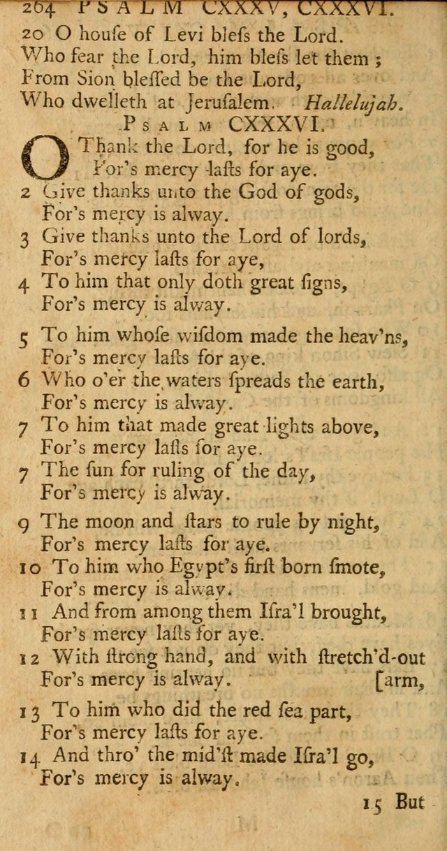 The Psalms, Hymns, and Spiritual Songs of the Old and New-Testament: faithfully translated into English metre: for the use, edification, and comfort of the saints...especially in New-England (25th ed) page 272