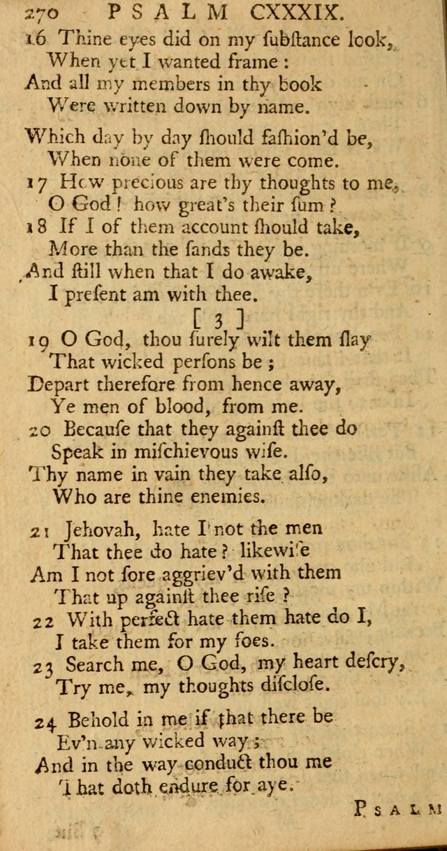 The Psalms, Hymns, and Spiritual Songs of the Old and New-Testament: faithfully translated into English metre: for the use, edification, and comfort of the saints...especially in New-England (25th ed) page 278