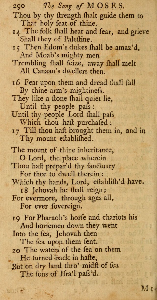 The Psalms, Hymns, and Spiritual Songs of the Old and New-Testament: faithfully translated into English metre: for the use, edification, and comfort of the saints...especially in New-England (25th ed) page 298