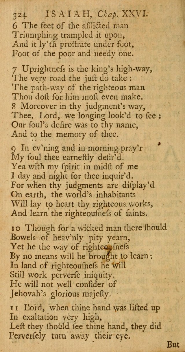 The Psalms, Hymns, and Spiritual Songs of the Old and New-Testament: faithfully translated into English metre: for the use, edification, and comfort of the saints...especially in New-England (25th ed) page 332