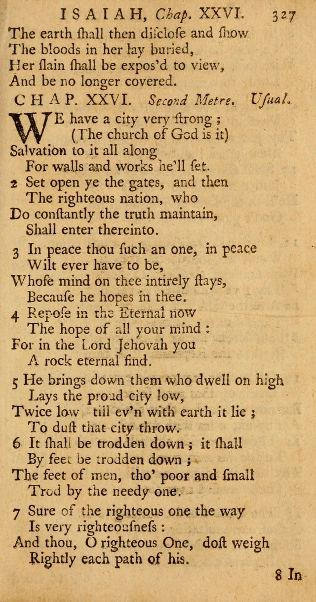 The Psalms, Hymns, and Spiritual Songs of the Old and New-Testament: faithfully translated into English metre: for the use, edification, and comfort of the saints...especially in New-England (25th ed) page 335