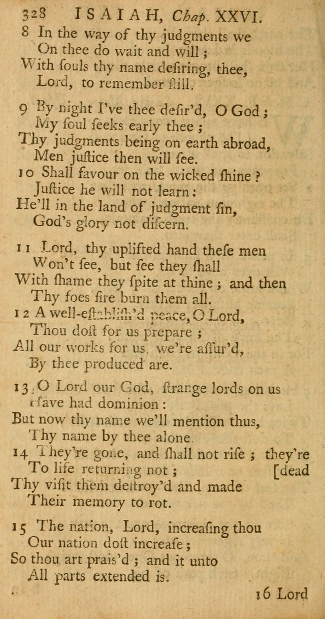 The Psalms, Hymns, and Spiritual Songs of the Old and New-Testament: faithfully translated into English metre: for the use, edification, and comfort of the saints...especially in New-England (25th ed) page 336