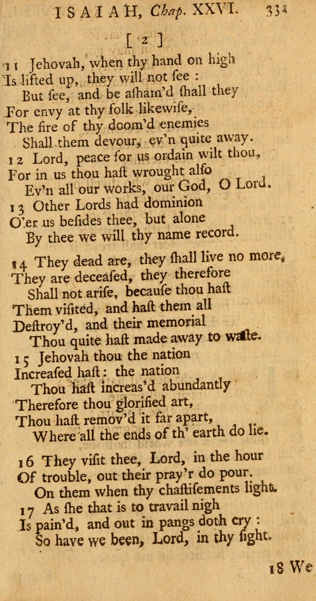 The Psalms, Hymns, and Spiritual Songs of the Old and New-Testament: faithfully translated into English metre: for the use, edification, and comfort of the saints...especially in New-England (25th ed) page 339