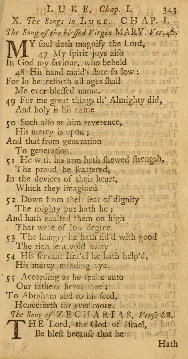 The Psalms, Hymns, and Spiritual Songs of the Old and New-Testament: faithfully translated into English metre: for the use, edification, and comfort of the saints...especially in New-England (25th ed) page 351