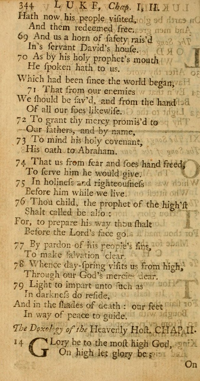 The Psalms, Hymns, and Spiritual Songs of the Old and New-Testament: faithfully translated into English metre: for the use, edification, and comfort of the saints...especially in New-England (25th ed) page 352