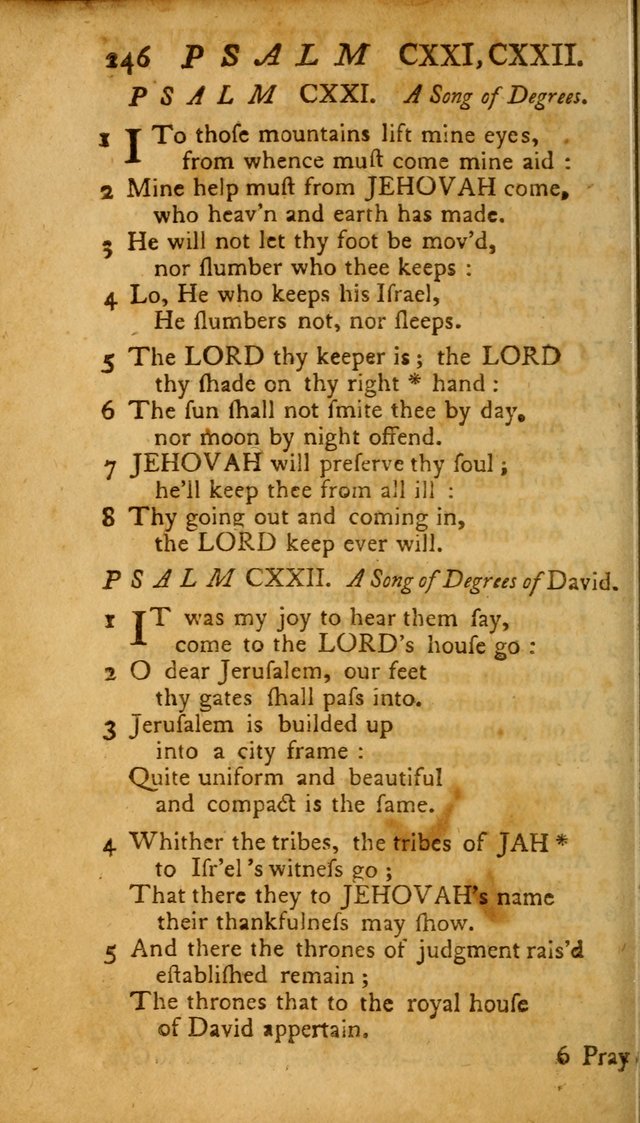 The Psalms, Hymns and Spiritual Songs of the Old and New Testament, faithully translated into English metre: being the New England Psalm Book (Rev. and Improved) page 246