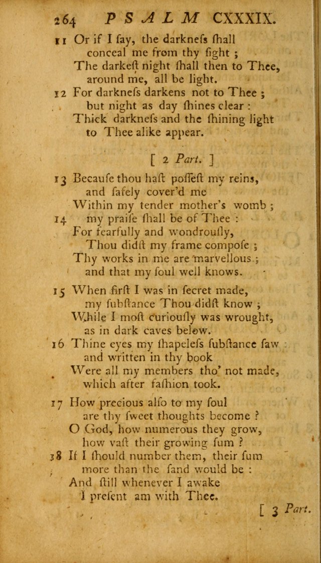 The Psalms, Hymns and Spiritual Songs of the Old and New Testament, faithully translated into English metre: being the New England Psalm Book (Rev. and Improved) page 264