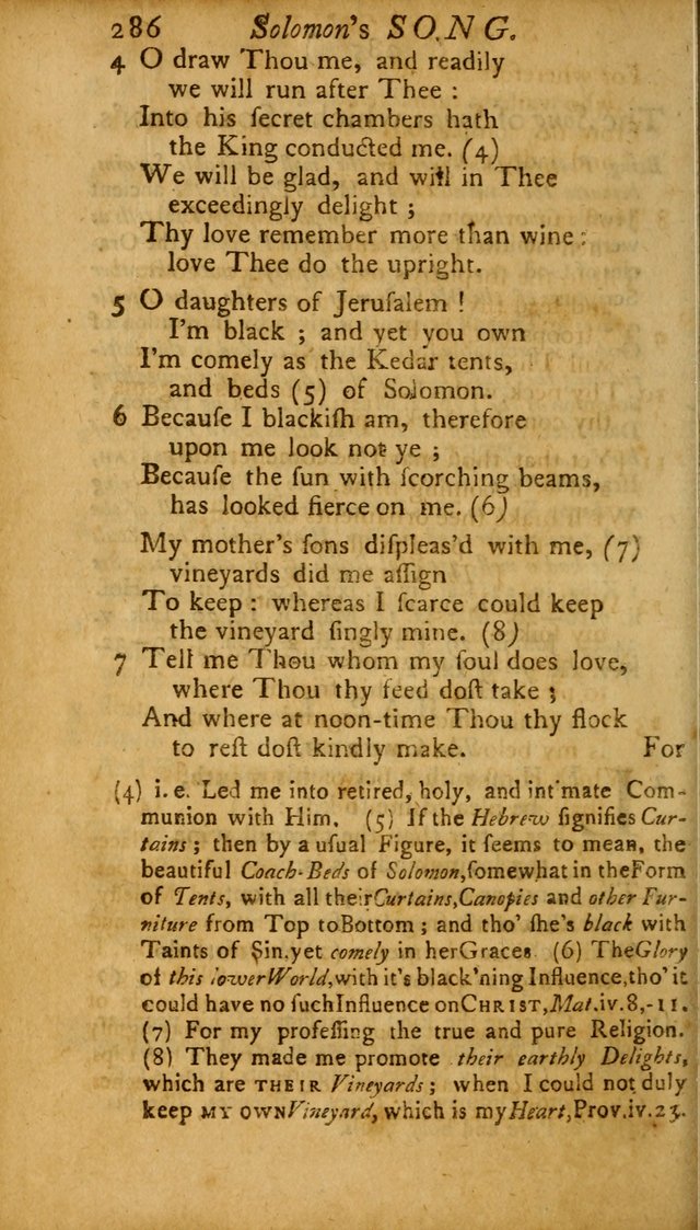 The Psalms, Hymns and Spiritual Songs of the Old and New Testament, faithully translated into English metre: being the New England Psalm Book (Rev. and Improved) page 286