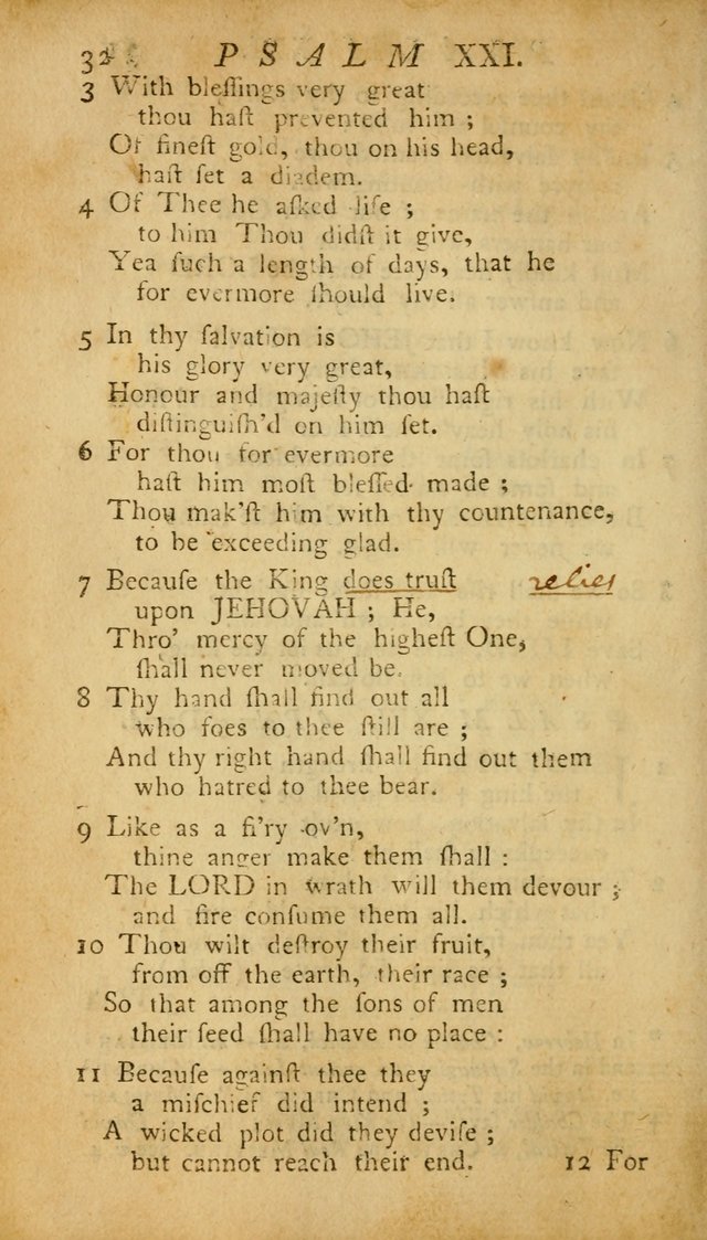 The Psalms, Hymns and Spiritual Songs of the Old and New Testament, faithully translated into English metre: being the New England Psalm Book (Rev. and Improved) page 32