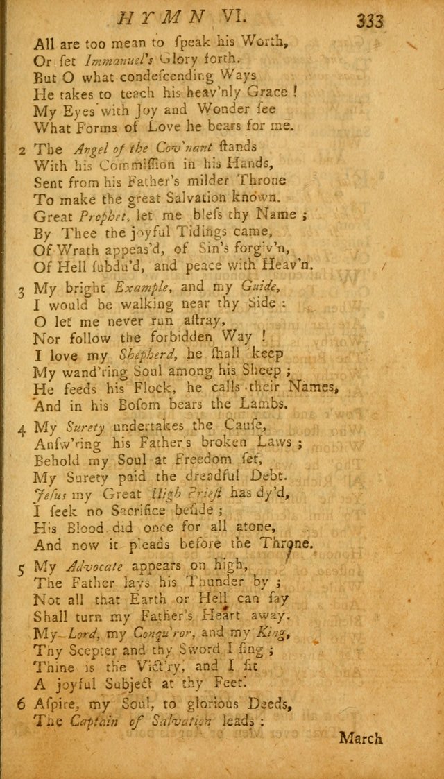 The Psalms, Hymns and Spiritual Songs of the Old and New Testament, faithully translated into English metre: being the New England Psalm Book (Rev. and Improved) page 333