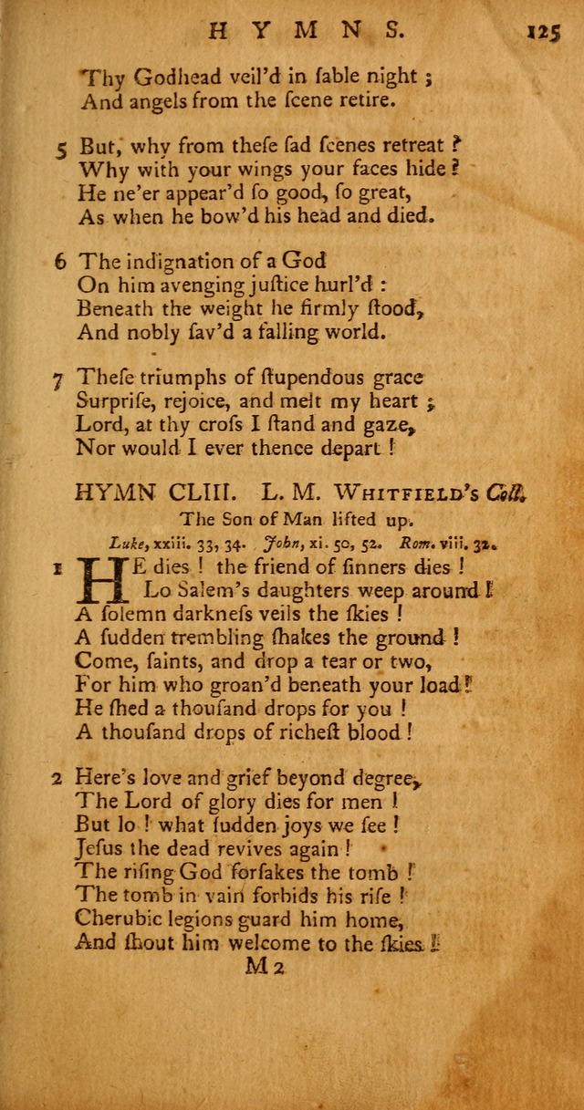 Psalms, Hymns and Spiritual Songs: selected and original, designed for the use of the Church Universal in public and private devotion page 125