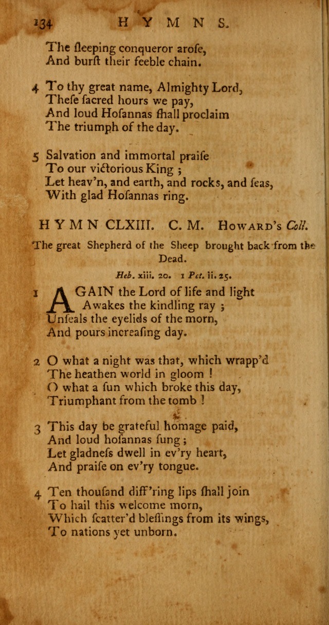 Psalms, Hymns and Spiritual Songs: selected and original, designed for the use of the Church Universal in public and private devotion page 134