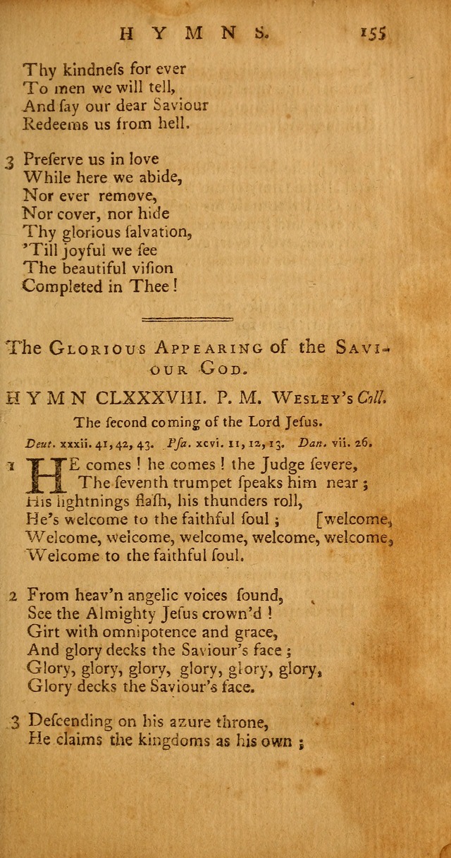 Psalms, Hymns and Spiritual Songs: selected and original, designed for the use of the Church Universal in public and private devotion page 155