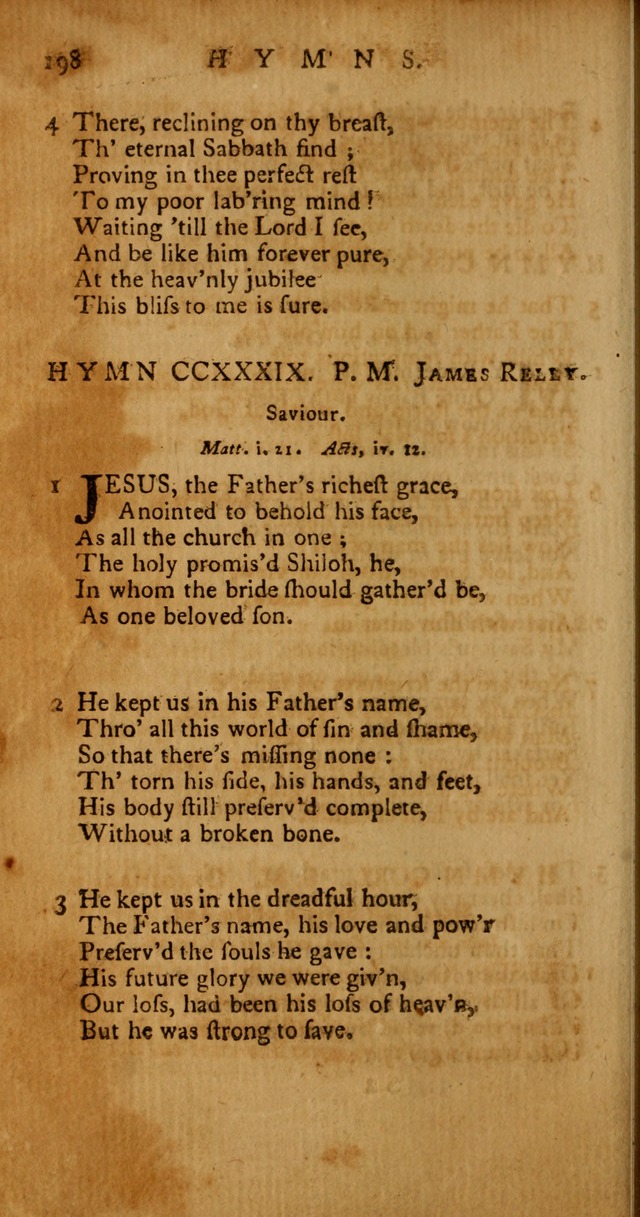 Psalms, Hymns and Spiritual Songs: selected and original, designed for the use of the Church Universal in public and private devotion page 198