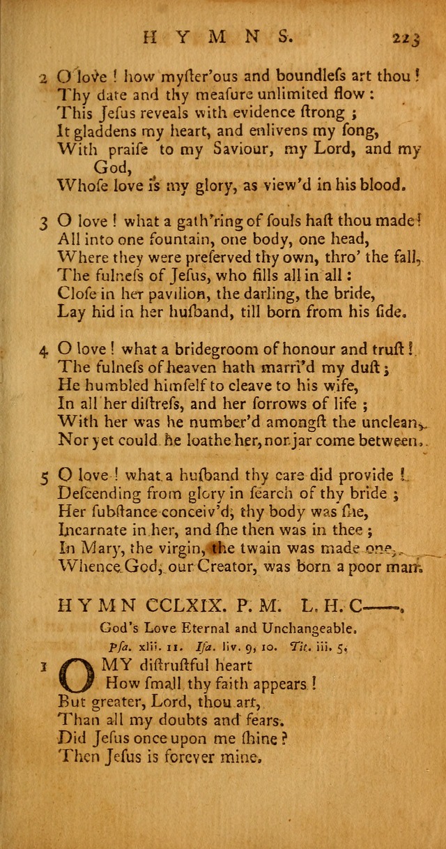 Psalms, Hymns and Spiritual Songs: selected and original, designed for the use of the Church Universal in public and private devotion page 223