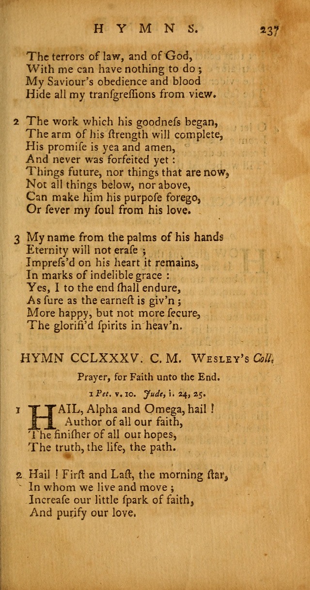Psalms, Hymns and Spiritual Songs: selected and original, designed for the use of the Church Universal in public and private devotion page 237