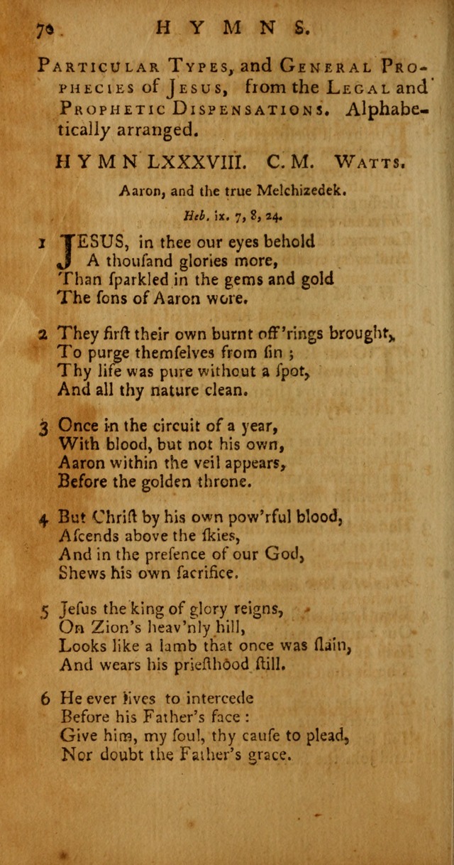 Psalms, Hymns and Spiritual Songs: selected and original, designed for the use of the Church Universal in public and private devotion page 70