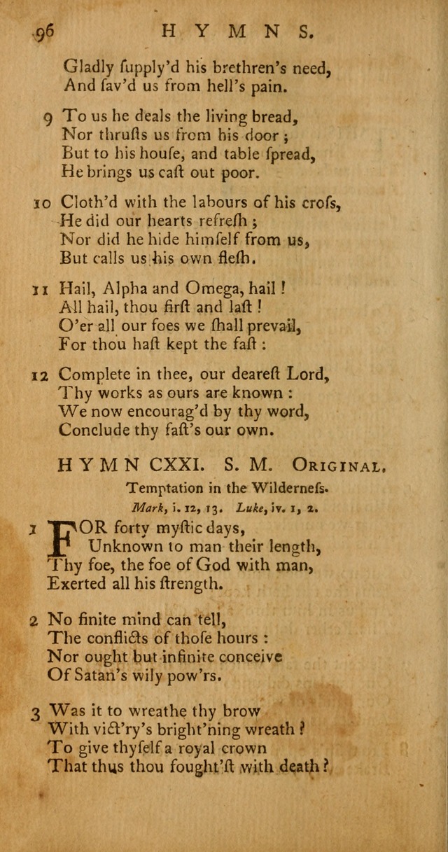 Psalms, Hymns and Spiritual Songs: selected and original, designed for the use of the Church Universal in public and private devotion page 96