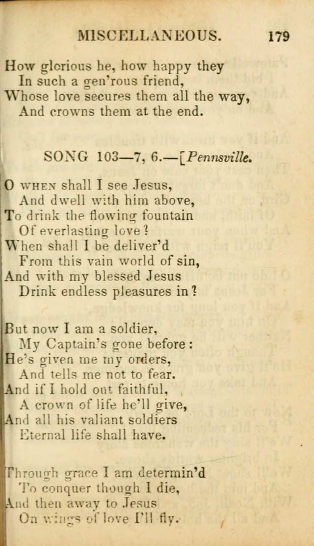 Psalms, Hymns, and Spiritual Songs: original and selected (5th ed.) page 181