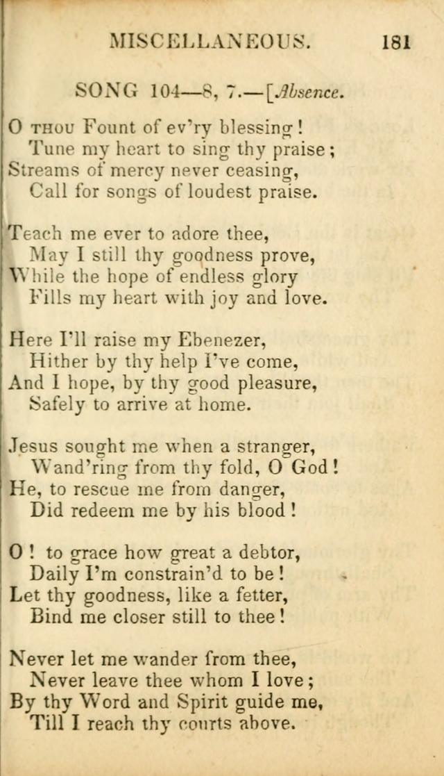 Psalms, Hymns, and Spiritual Songs: original and selected (5th ed.) page 183