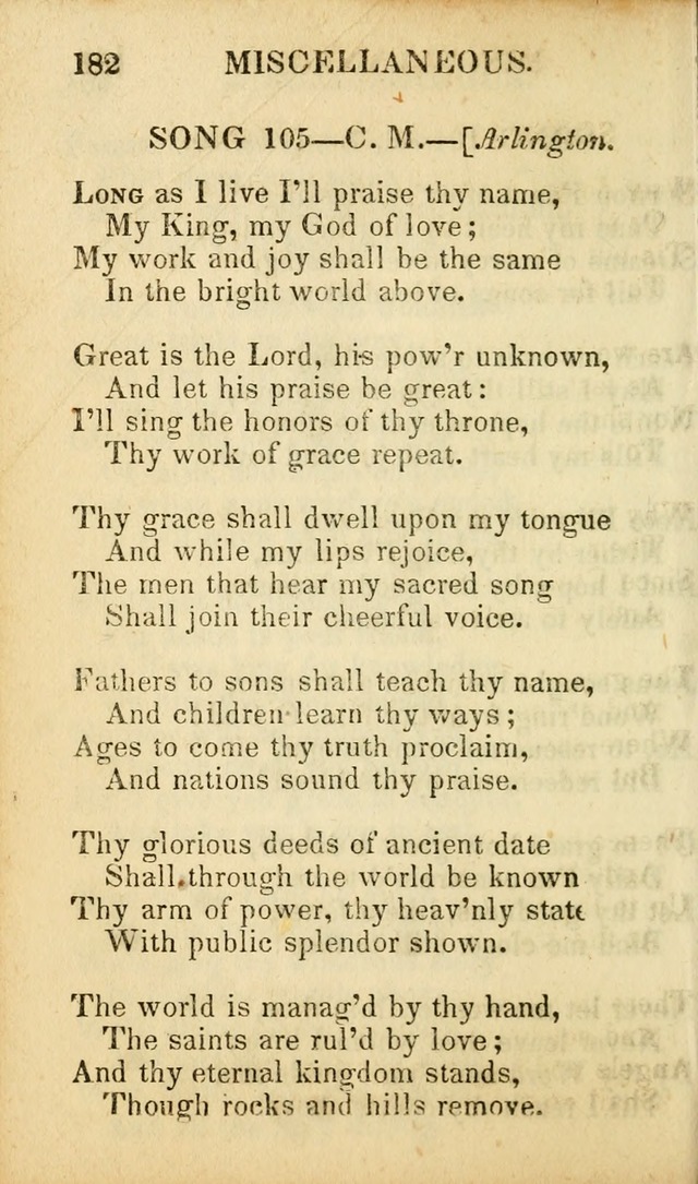Psalms, Hymns, and Spiritual Songs: original and selected (5th ed.) page 184