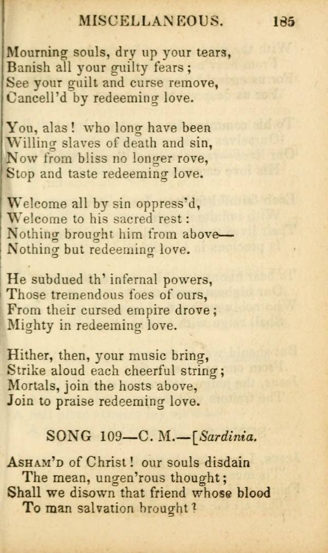 Psalms, Hymns, and Spiritual Songs: original and selected (5th ed.) page 187