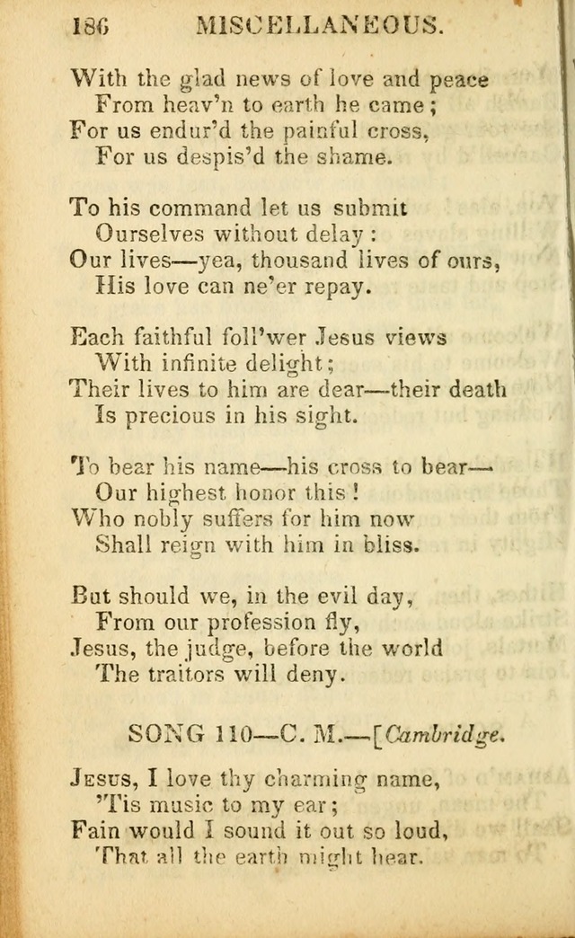 Psalms, Hymns, and Spiritual Songs: original and selected (5th ed.) page 188