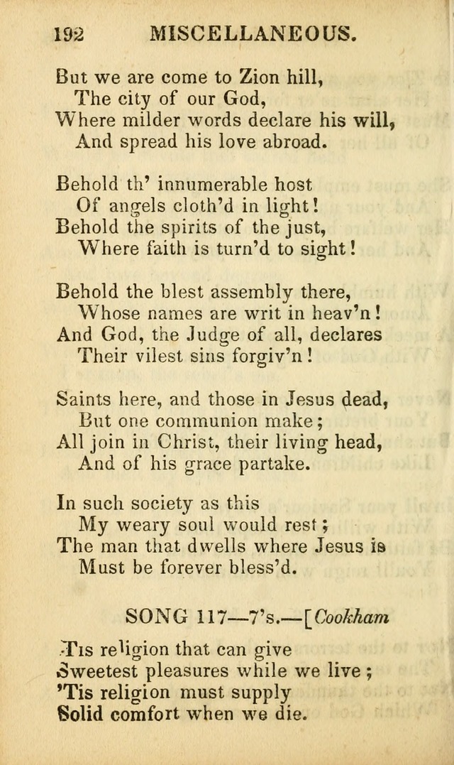 Psalms, Hymns, and Spiritual Songs: original and selected (5th ed.) page 194