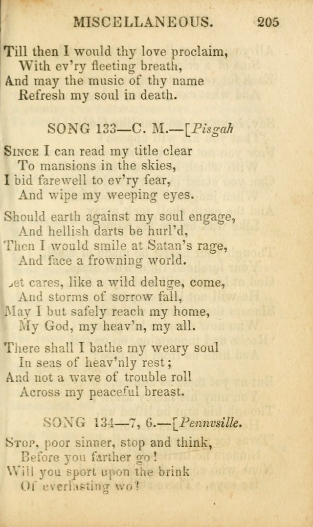 Psalms, Hymns, and Spiritual Songs: original and selected (5th ed.) page 207
