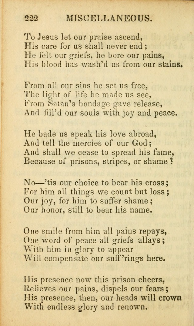 Psalms, Hymns, and Spiritual Songs: original and selected (5th ed.) page 224