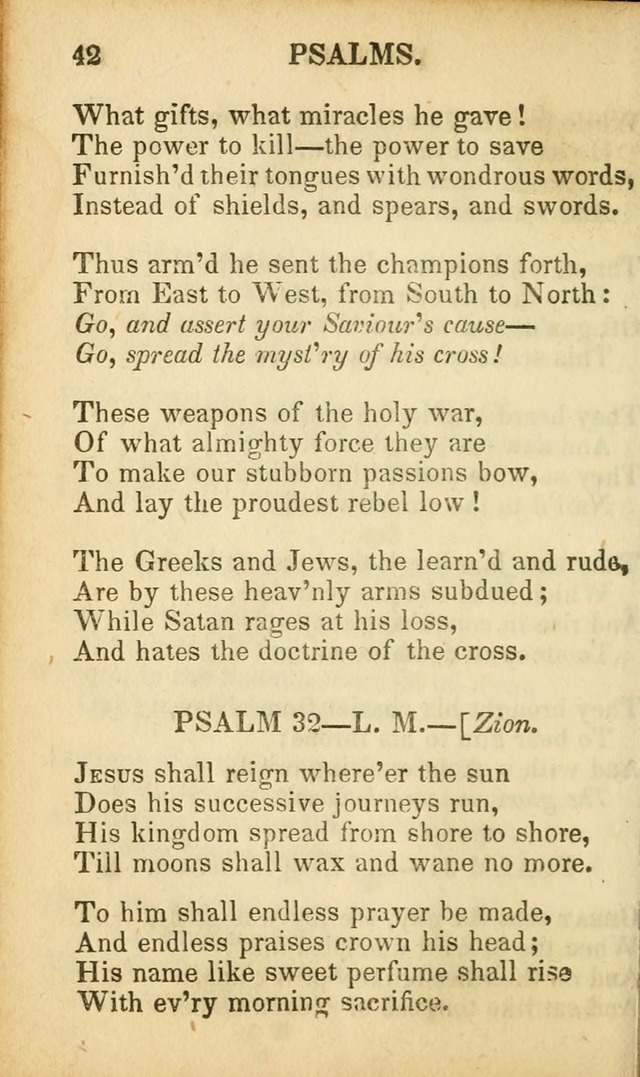 Psalms, Hymns, and Spiritual Songs: original and selected (5th ed.) page 44