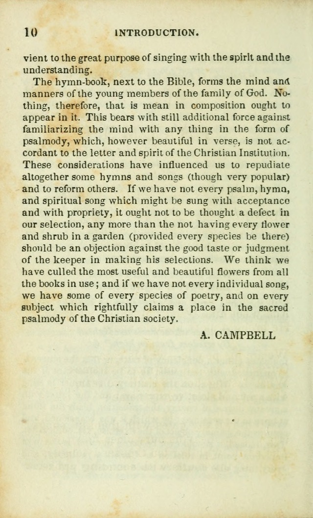 Psalms, Hymns and Spiritual Songs, Original and Selected. (14th stereotype ed.) page 10