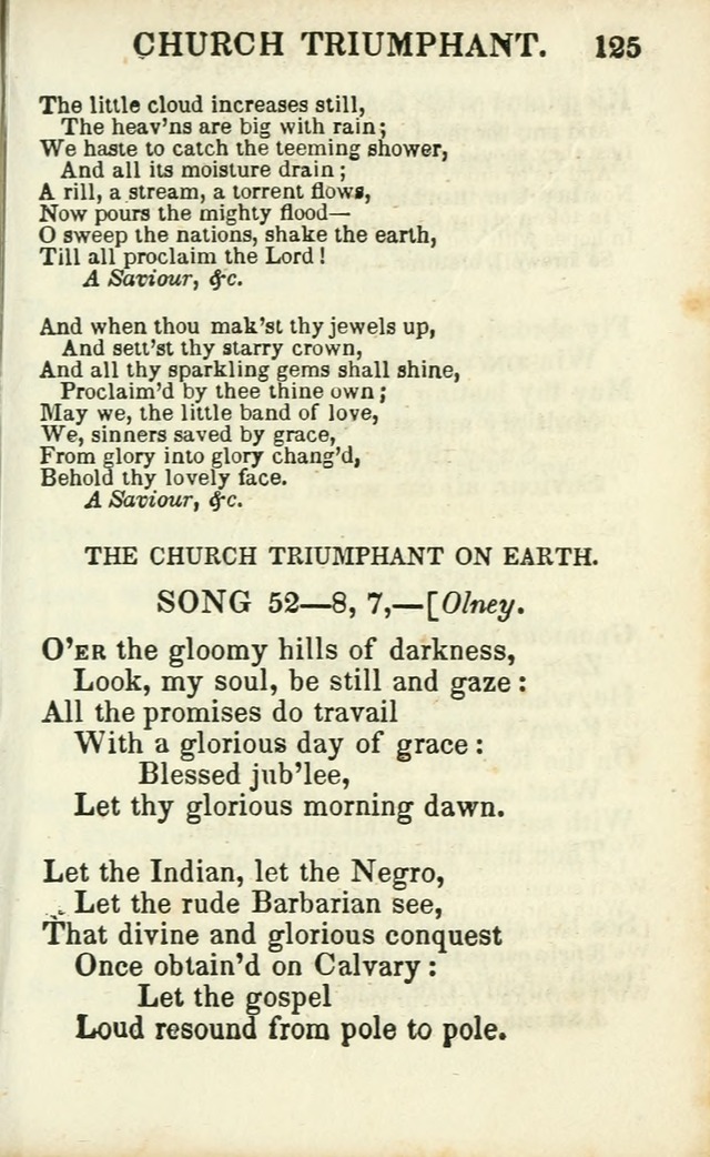Psalms, Hymns and Spiritual Songs, Original and Selected. (14th stereotype ed.) page 125