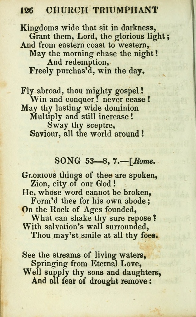 Psalms, Hymns and Spiritual Songs, Original and Selected. (14th stereotype ed.) page 126