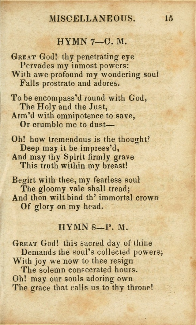 Psalms, Hymns and Spiritual Songs, Original and Selected. (14th stereotype ed.) page 271